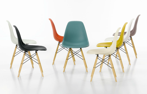 The Eames Molded Plastic Side Chair