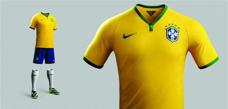 Uniforme Amarelo - Fonte: Nike