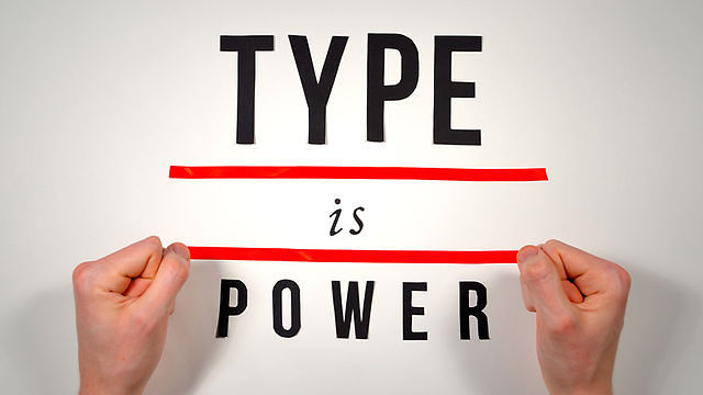 tipografia é poder