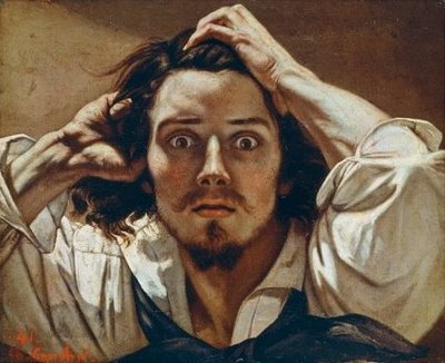 Auto-retrato de Gustave Courbet