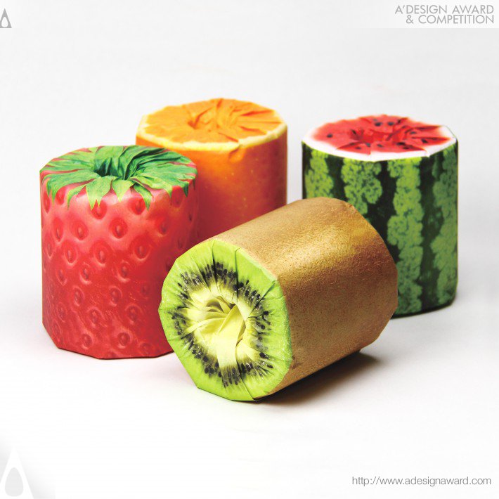 The Fruits Toilet Paper, por Kazuaki Kawahara