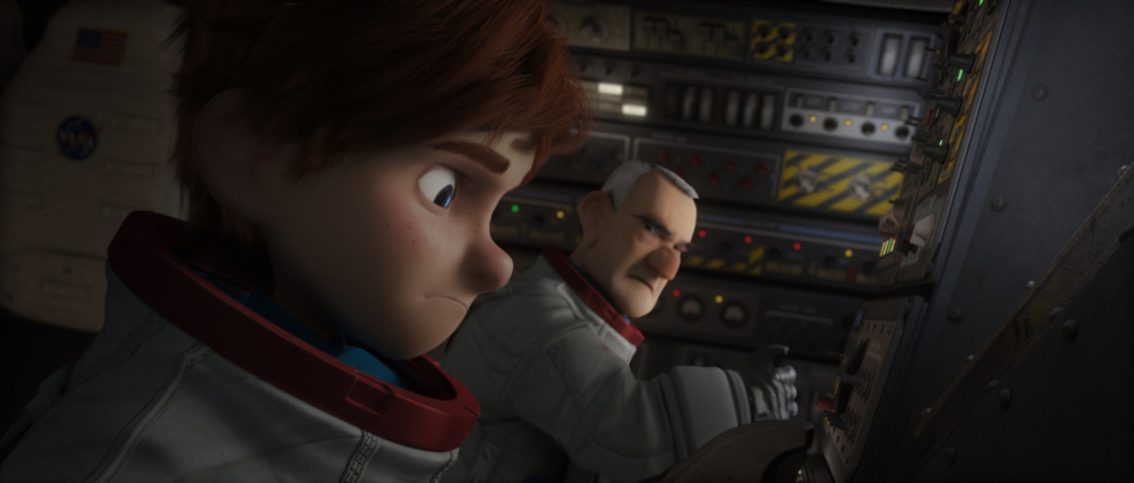 (L-R) Mike Goldwing and Frank Goldwing in the animated film, CAPTURE THE FLAG, by Paramount Pictures
