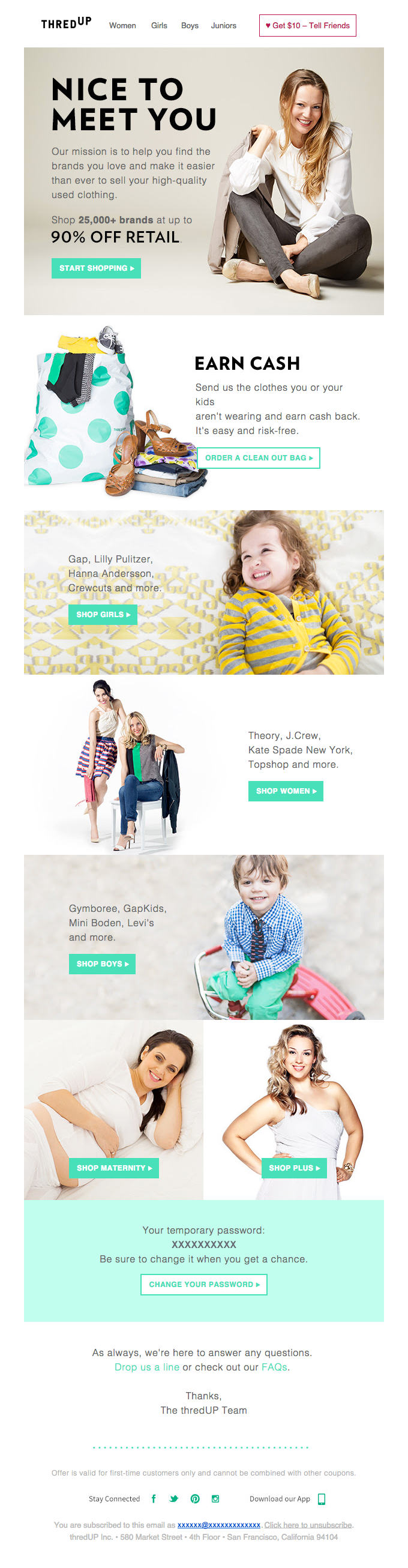 new-signup-onboarding-ecommerce-email-with-discount-from-thredup