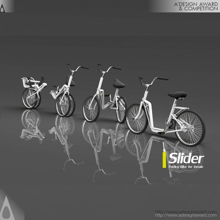 Slider Folding Bike Mulher_Paul Hao